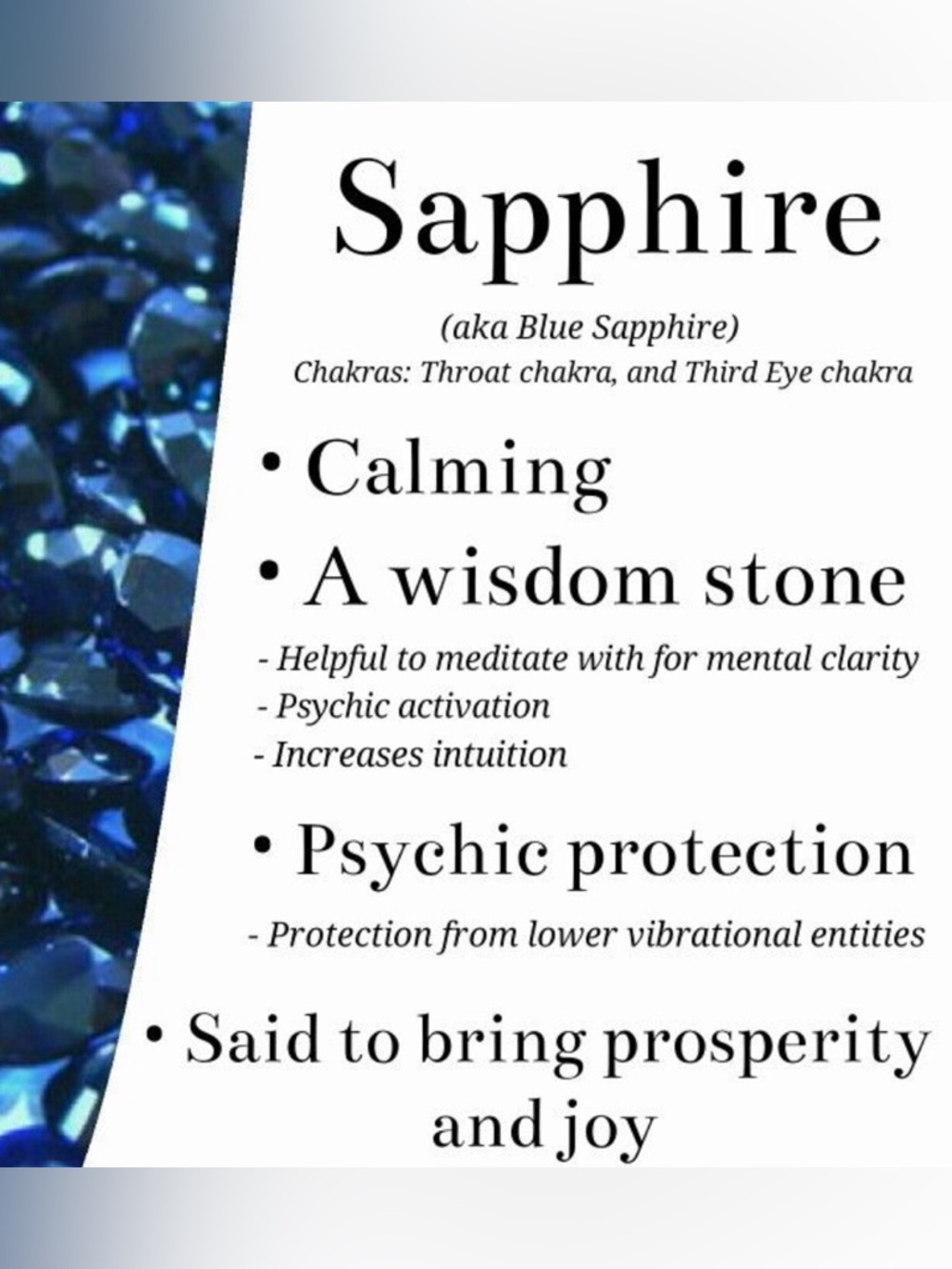 Blue Sapphire